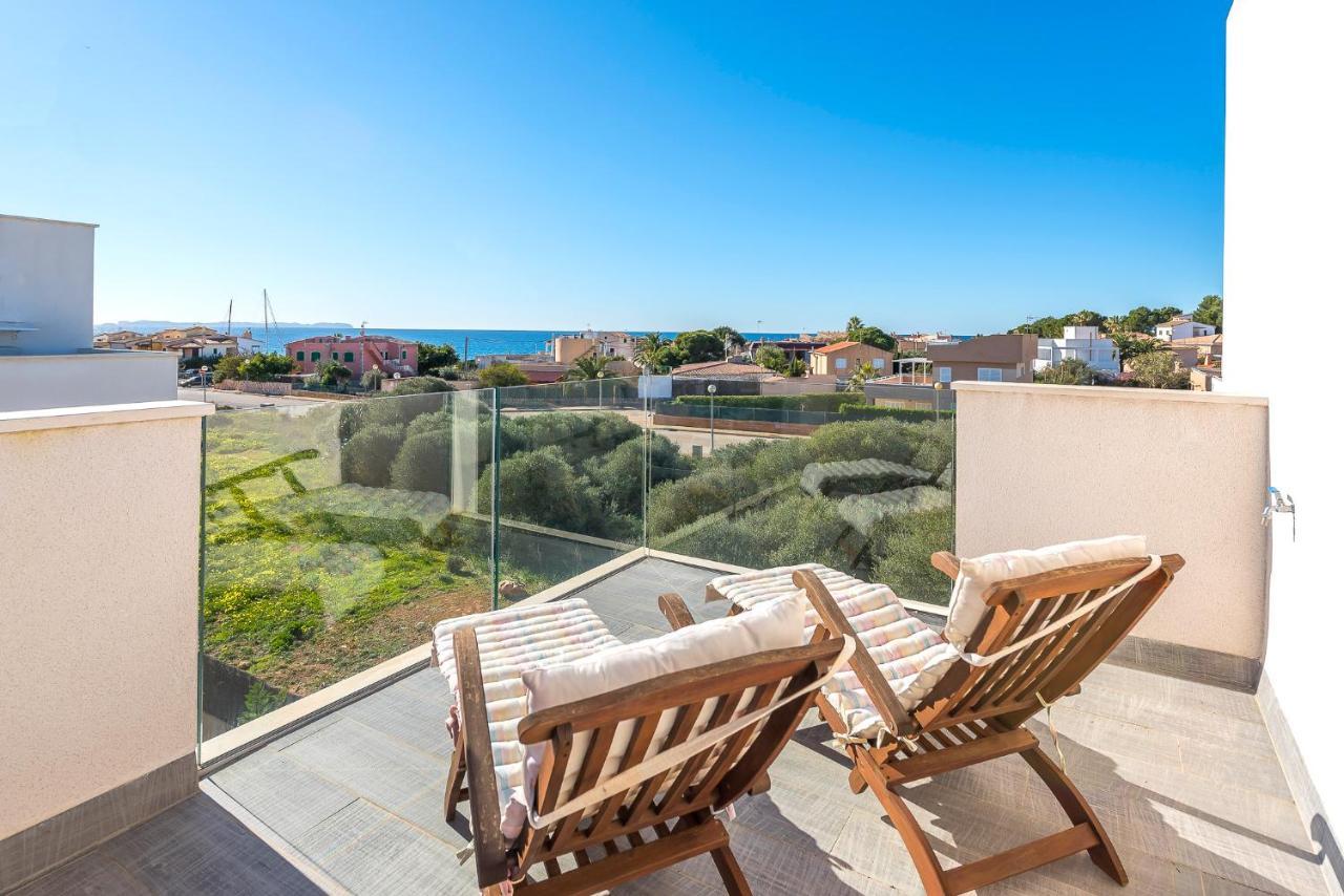 Villa 11 Oasis del Mare, 5min Strand, Wifi, Klima, Fußbodenheizung Sa Ràpita Exterior foto